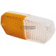VETRO ANT. DX BIANCO-ARANCIO