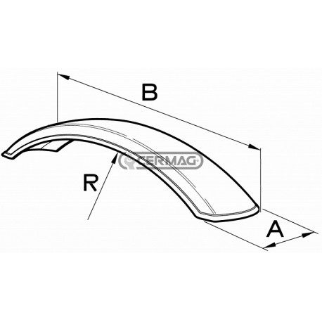 PARAFANGO IN GOMMA D RUOTA 24"-28"20"-30
