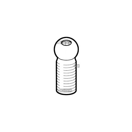 PERNO 1/4" SFERICO X GETTI (26166)